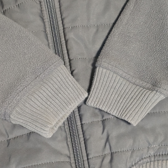 4T Quilted-Front Lined Jacket, Hood, Front Pockets, Gary, Full Zip, EUC - Picture 5 of 8